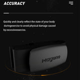 ANT + Bluetooth Waterproof Chest Strap Heart Rate Monitor