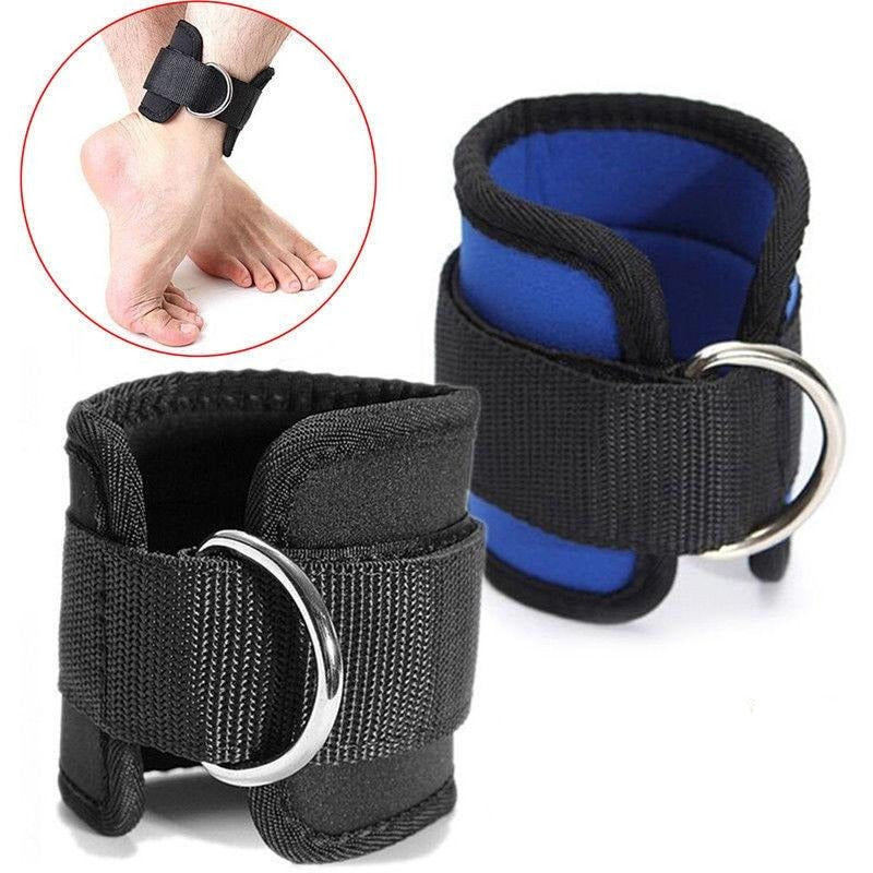 D-ring Ankle Strap Fitness Gym Accessories