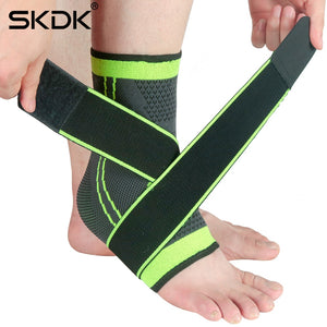 Pressurized Bandage/Brace For Ankle Support