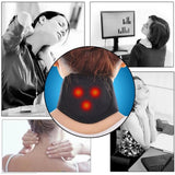 2Pcs Tourmaline Magnetic Therapy Neck/Back Heating Massager